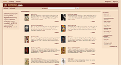 Desktop Screenshot of en.artring.net