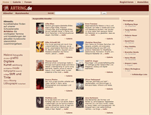 Tablet Screenshot of de.artring.net